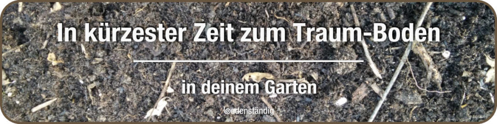 Der Traum Boden in deinem Garten in kürzester Zeit mit EM effektive Mikroorganismen